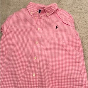 Boys button down polo !